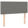 Headboard with LED in dark gray fabric 90x5x78/88 cm by vidaXL, Headboards and footboards - Ref: Foro24-3121315, Price: 46,89...