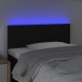 Cabecero con LED de tela negro 80x5x78/88 cm de vidaXL, Cabeceros y pies de cama - Ref: Foro24-3121308, Precio: 34,24 €, Desc...
