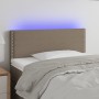 Cabecero con LED de tela gris taupe 90x5x78/88 cm de vidaXL, Cabeceros y pies de cama - Ref: Foro24-3121458, Precio: 45,47 €,...