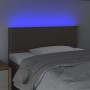 Cabecero con LED de tela gris taupe 90x5x78/88 cm de vidaXL, Cabeceros y pies de cama - Ref: Foro24-3121458, Precio: 45,47 €,...