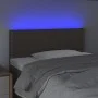 Cabecero con LED de tela gris taupe 90x5x78/88 cm de vidaXL, Cabeceros y pies de cama - Ref: Foro24-3121458, Precio: 48,91 €,...