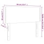Cabecero con LED de tela gris taupe 90x5x78/88 cm de vidaXL, Cabeceros y pies de cama - Ref: Foro24-3121458, Precio: 45,47 €,...