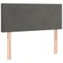Dark gray velvet headboard with LED 80x5x78/88 cm by vidaXL, Headboards and footboards - Ref: Foro24-3121363, Price: 39,30 €,...