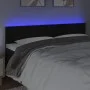Black velvet headboard with LED 160x5x78/88 cm by vidaXL, Headboards and footboards - Ref: Foro24-3121388, Price: 70,11 €, Di...