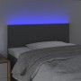 Cabecero con LED de tela gris oscuro 100x5x78/88 cm de vidaXL, Cabeceros y pies de cama - Ref: Foro24-3121323, Precio: 45,04 ...
