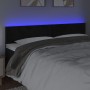 Cabecero con LED de terciopelo negro 200x5x78/88 cm de vidaXL, Cabeceros y pies de cama - Ref: Foro24-3121400, Precio: 78,50 ...