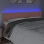 Rosa Samtkopfteil mit LED 180x5x78/88 cm von vidaXL, Kopf- und Fußteile - Ref: Foro24-3121397, Preis: 68,30 €, Rabatt: %