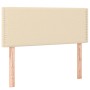 Cabecero con LED de tela color crema 80x5x78/88 cm de vidaXL, Cabeceros y pies de cama - Ref: Foro24-3121451, Precio: 35,62 €...