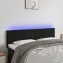 Cabecero con LED de terciopelo negro 144x5x78/88 cm de vidaXL, Cabeceros y pies de cama - Ref: Foro24-3121382, Precio: 60,60 ...