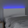 Cabecero con LED cuero sintético blanco 80x5x78/88 cm de vidaXL, Cabeceros y pies de cama - Ref: Foro24-3121405, Precio: 41,5...