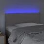 Headboard with LED gray synthetic leather 100x5x78/88 cm by vidaXL, Headboards and footboards - Ref: Foro24-3121420, Price: 3...