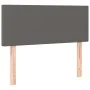 Headboard with LED gray synthetic leather 100x5x78/88 cm by vidaXL, Headboards and footboards - Ref: Foro24-3121420, Price: 3...