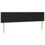 Headboard with LED black synthetic leather 200x5x78/88 cm by vidaXL, Headboards and footboards - Ref: Foro24-3121440, Price: ...