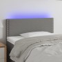 Cabecero con LED de tela gris oscuro 80x5x78/88 cm de vidaXL, Cabeceros y pies de cama - Ref: Foro24-3121447, Precio: 35,63 €...