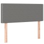 Cabecero con LED de tela gris oscuro 80x5x78/88 cm de vidaXL, Cabeceros y pies de cama - Ref: Foro24-3121447, Precio: 35,63 €...