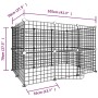 Jaula para mascotas de 20 paneles puerta acero negro 35x35 cm de vidaXL, Jaulas y habitáculos para animales pequeños - Ref: F...
