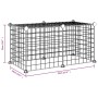 Jaula para mascotas de 8 paneles acero negro 35x35cm de vidaXL, Jaulas y habitáculos para animales pequeños - Ref: Foro24-311...