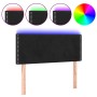 Cabecero con LED de terciopelo negro 90x5x78/88 cm de vidaXL, Cabeceros y pies de cama - Ref: Foro24-3121510, Precio: 36,70 €...