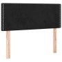 Cabecero con LED de terciopelo negro 90x5x78/88 cm de vidaXL, Cabeceros y pies de cama - Ref: Foro24-3121510, Precio: 36,70 €...