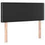 Cabecero con LED cuero sintético negro 90x5x78/88 cm de vidaXL, Cabeceros y pies de cama - Ref: Foro24-3121550, Precio: 36,84...