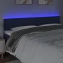Blue fabric headboard with LED 200x5x78/88 cm by vidaXL, Headboards and footboards - Ref: Foro24-3121640, Price: 70,05 €, Dis...