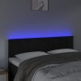 Cabecero con LED de terciopelo negro 144x5x78/88 cm de vidaXL, Cabeceros y pies de cama - Ref: Foro24-3121662, Precio: 53,55 ...