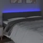 Kopfteil mit LED aus dunkelgrauem Stoff 180x5x78/88 cm von vidaXL, Kopf- und Fußteile - Ref: Foro24-3121627, Preis: 61,64 €, ...
