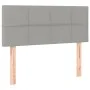 Kopfteil aus hellgrauem Stoff mit LED 100x5x78/88 cm von vidaXL, Kopf- und Fußteile - Ref: Foro24-3121602, Preis: 48,16 €, Ra...