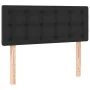 Headboard with LED black synthetic leather 100x5x78/88 cm by vidaXL, Headboards and footboards - Ref: Foro24-3121696, Price: ...