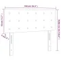 Kopfteil mit LED aus schwarzem Kunstleder 100x5x78/88 cm von vidaXL, Kopf- und Fußteile - Ref: Foro24-3121696, Preis: 40,47 €...