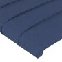 LED-Kopfteil aus blauem Stoff, 144 x 5 x 78/88 cm von vidaXL, Kopf- und Fußteile - Ref: Foro24-3121756, Preis: 63,33 €, Rabat...