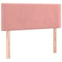 Cabecero con LED de terciopelo rosa 80x5x78/88 cm de vidaXL, Cabeceros y pies de cama - Ref: Foro24-3121507, Precio: 35,62 €,...