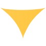 Toldo de vela triangular tela Oxford amarillo 3,5x3,5x4,9 m en Sombrillas | Comprar online en Foru.es