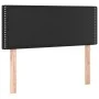 Kopfteil mit LED-Beleuchtung, schwarzes Kunstleder, 80 x 5 x 78/88 cm von vidaXL, Kopf- und Fußteile - Ref: Foro24-3121544, P...