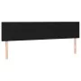 Black fabric headboard with LED 180x5x78/88 cm by vidaXL, Headboards and footboards - Ref: Foro24-3121628, Price: 65,21 €, Di...
