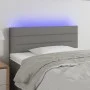 Kopfteil mit LED aus dunkelgrauem Stoff 80x5x78/88 cm von vidaXL, Kopf- und Fußteile - Ref: Foro24-3121727, Preis: 37,78 €, R...
