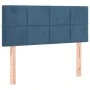 LED-Kopfteil aus blauem Samt, 100 x 5 x 78/88 cm von vidaXL, Kopf- und Fußteile - Ref: Foro24-3121658, Preis: 58,89 €, Rabatt: %