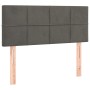 Cabecero con LED de terciopelo gris oscuro 80x5x78/88 cm de vidaXL, Cabeceros y pies de cama - Ref: Foro24-3121643, Precio: 3...
