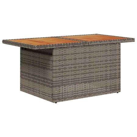 Conjunto de sofá de jardín 6 pcs Gris Poliratán en Sofás de exterior | Comprar online en Foru.es
