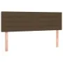 Headboard with LED in dark brown fabric 144x5x78/88 cm by vidaXL, Headboards and footboards - Ref: Foro24-3121753, Price: 64,...