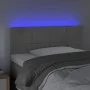 Light gray velvet headboard with LED 100x5x78/88 cm by vidaXL, Headboards and footboards - Ref: Foro24-3121654, Price: 54,05 ...