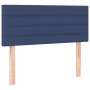 Cabecero con LED de tela azul 80x5x78/88 cm de vidaXL, Cabeceros y pies de cama - Ref: Foro24-3121732, Precio: 42,56 €, Descu...