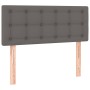 Cabecero con LED cuero sintético gris 80x5x78/88 cm de vidaXL, Cabeceros y pies de cama - Ref: Foro24-3121688, Precio: 49,42 ...