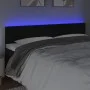 Black velvet headboard with LED 180x5x78/88 cm by vidaXL, Headboards and footboards - Ref: Foro24-3121674, Price: 72,44 €, Di...