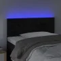 Kopfteil aus schwarzem Samt mit LED 80x5x78/88 cm von vidaXL, Kopf- und Fußteile - Ref: Foro24-3121784, Preis: 38,82 €, Rabat...