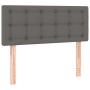 Cabecero con LED cuero sintético gris 90x5x78/88 cm de vidaXL, Cabeceros y pies de cama - Ref: Foro24-3121694, Precio: 46,55 ...