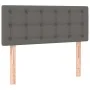 Kopfteil mit LED-grauem Kunstleder 90x5x78/88 cm von vidaXL, Kopf- und Fußteile - Ref: Foro24-3121694, Preis: 47,64 €, Rabatt: %