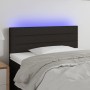 Cabecero con LED de tela negro 100x5x78/88 cm de vidaXL, Cabeceros y pies de cama - Ref: Foro24-3121744, Precio: 38,18 €, Des...