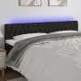 Cabecero con LED de tela negro 200x7x78/88 cm de vidaXL, Cabeceros y pies de cama - Ref: Foro24-3121972, Precio: 80,32 €, Des...
