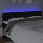 Cabecero con LED de tela negro 200x7x78/88 cm de vidaXL, Cabeceros y pies de cama - Ref: Foro24-3121972, Precio: 80,32 €, Des...